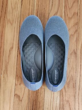 Frank Mully Gray Comfort Flats Women's Size 9.5 Wide